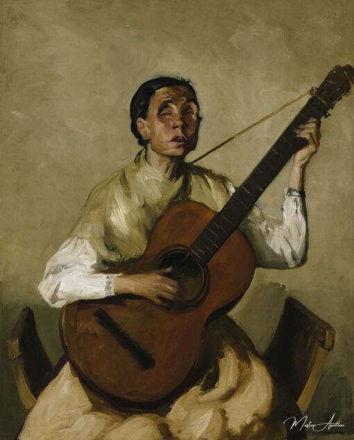 Chanteur espagnol aveugle – Robert Henri Robert Henri 2