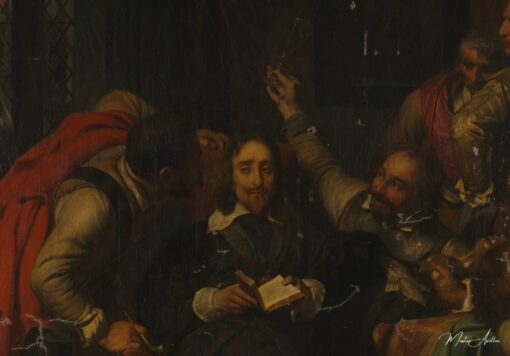 Charles Ier insulté par les soldats de Cromwell – Paul Delaroche Paul Delaroche 2