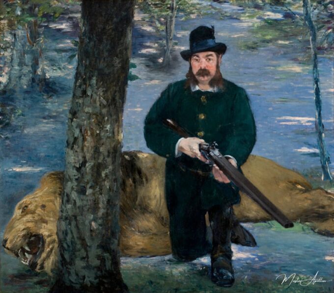 Chasseur de lions – Edouard Manet Édouard Manet