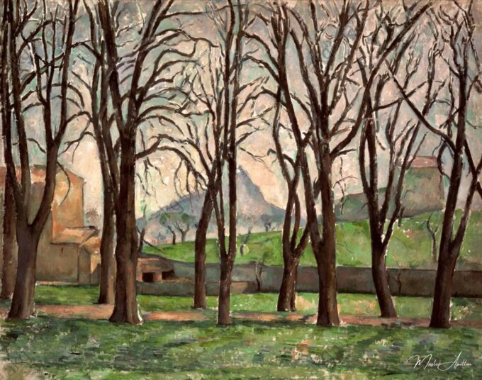 Châtaigniers au Jas de Bouffan – Paul Cézanne Paul Cézanne