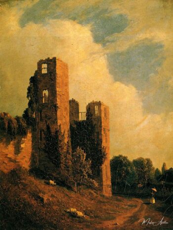 Château de Kenilworth – Sanford Robinson Gifford Sanford Robinson Gifford