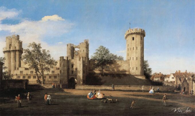 Château Warwick, façade Est – Giovanni Antonio Canal Giovanni Antonio Canal