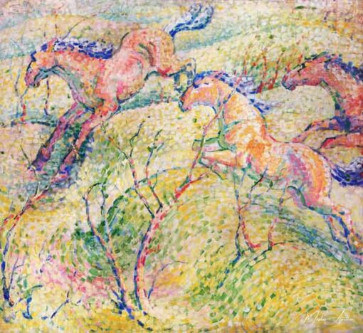 Chevaux de saut – Franz Marc Franz Marc