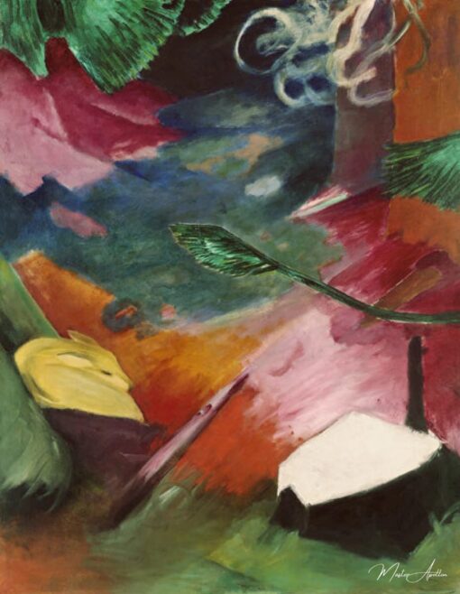 Chevreuil dans la forêt I – Franz Marc Franz Marc