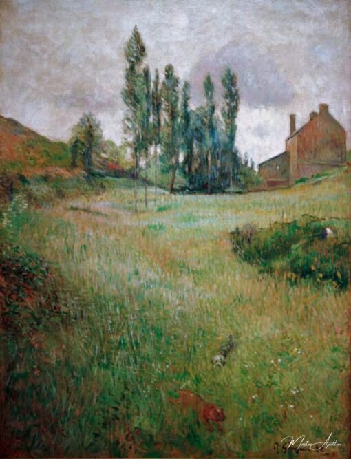 Chiens sur un prêt – Paul Gauguin Paul Gauguin