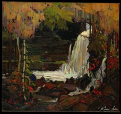 Chute d’eau dans la forêt – Tom Thomson Tom Thomson