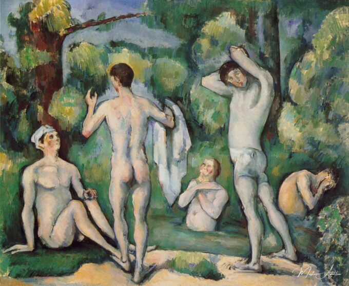 Cinq bains – Paul Cézanne Paul Cézanne