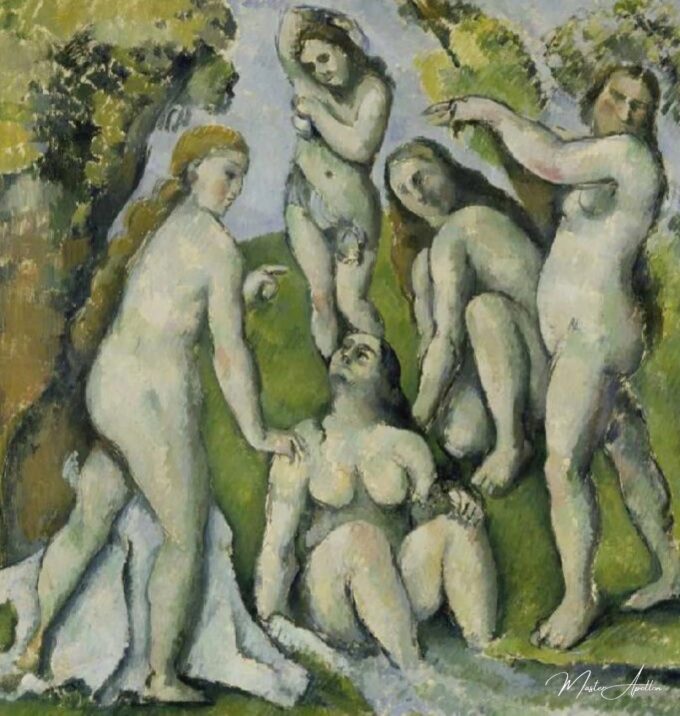 Cinq femmes baignant – Paul Cézanne Paul Cézanne