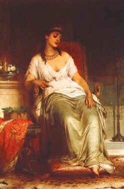 Cleopatra – Thomas Francis Dicksee Thomas Francis Dicksee