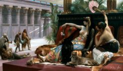 Cléopâtre essayant des poisons sur des condamnés à mort – Alexandre Cabanel Alexandre Cabanel