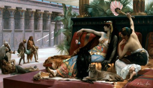 Cléopâtre essayant des poisons sur des condamnés à mort – Alexandre Cabanel Alexandre Cabanel