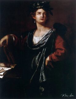 Clio, la muse de l’histoire – Artemisia Gentileschi Artemisia Gentileschi