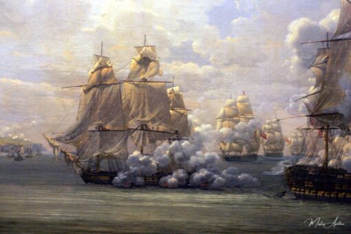 Combat de la poursuivante – Louis Philippe Crepin Louis-Philippe Crépin
