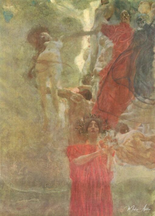 Conception de composition peinte à la médecine – Gustav Klimt Gustav Klimt 2