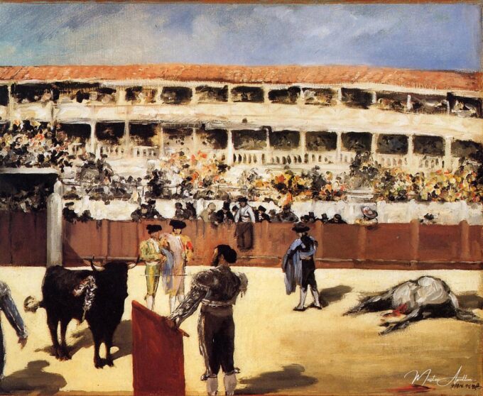 Corrida : la mort du taureau – Edouard Manet Édouard Manet