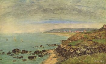 Côte atlantique près de Benerville – Eugène Boudin Eugène Boudin