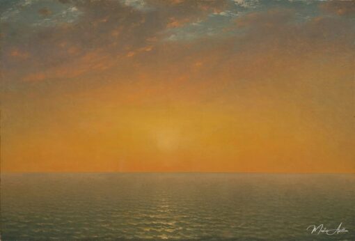 Coucher de soleil sur la mer, 1872 – John Frederick Kensett John Frederick Kensett
