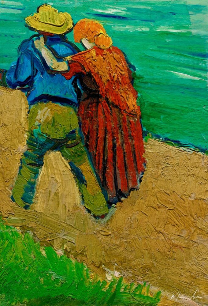 Couple d’amoureux, Arles – Van Gogh Vincent Van Gogh