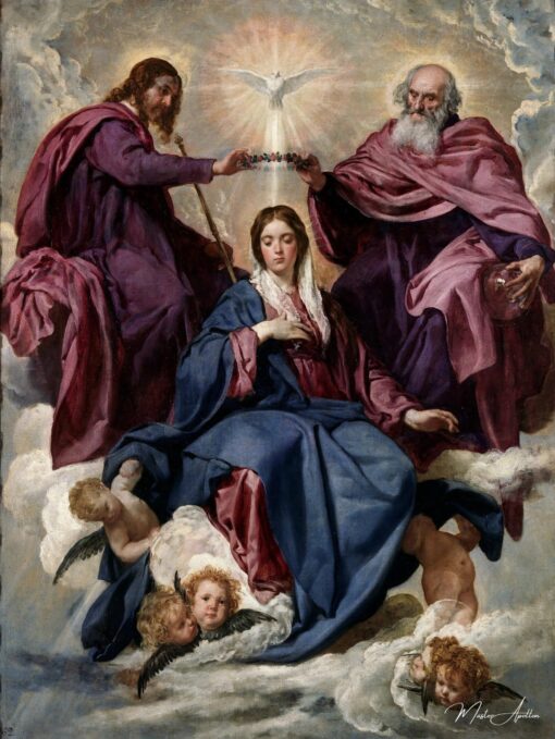 Couronnement de la Vierge – Diego Velázquez Diego Velázquez
