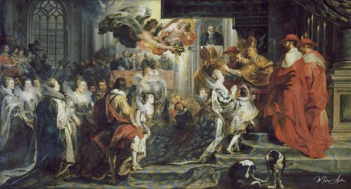 Couronnement de Marie de Médicis le 13 mai 1610 – Peter Paul Rubens Peter Paul Rubens