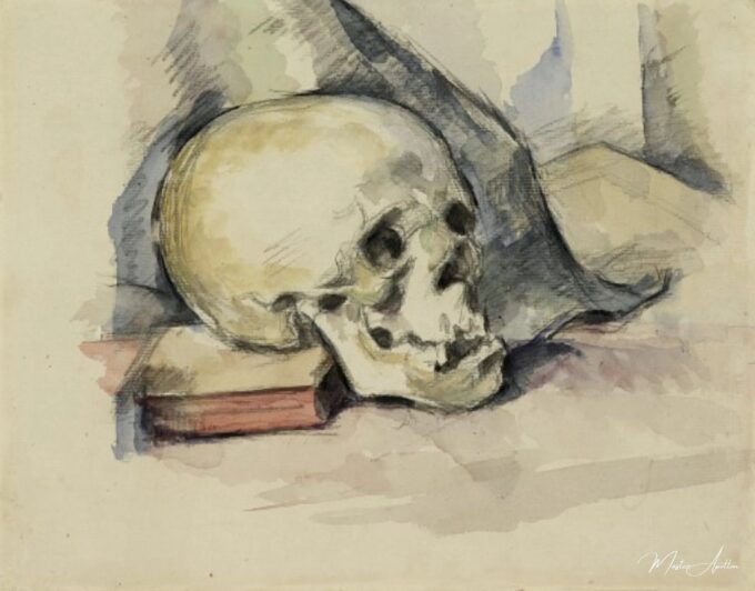 Crâne et livre – Paul Cézanne Paul Cézanne