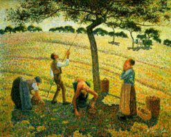 Cueillette des pommes à Eragny-sur-Epte – Camille Pissarro Camille Pissarro
