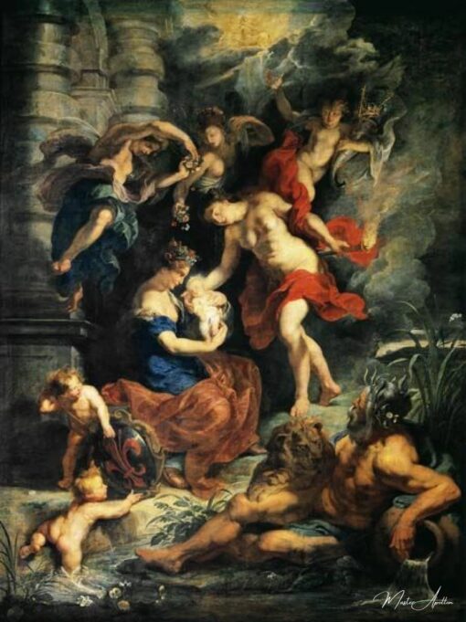 Cycle de Médicis : La naissance Marie de Médicis – Peter Paul Rubens Peter Paul Rubens