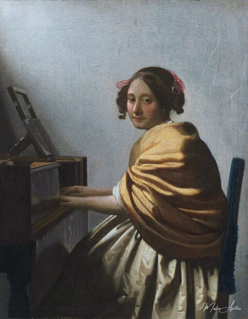 Dame jouant du virginal – Johannes Vermeer Johannes Vermeer 2