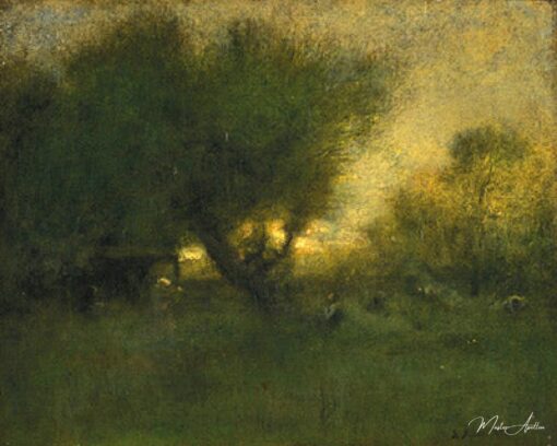 In the Gloaming – George Inness George Inness