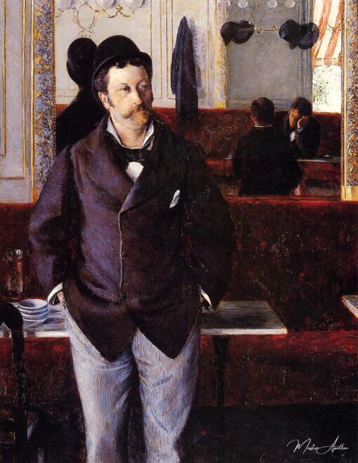 Dans le Café – Caillebotte Gustave Caillebotte 2