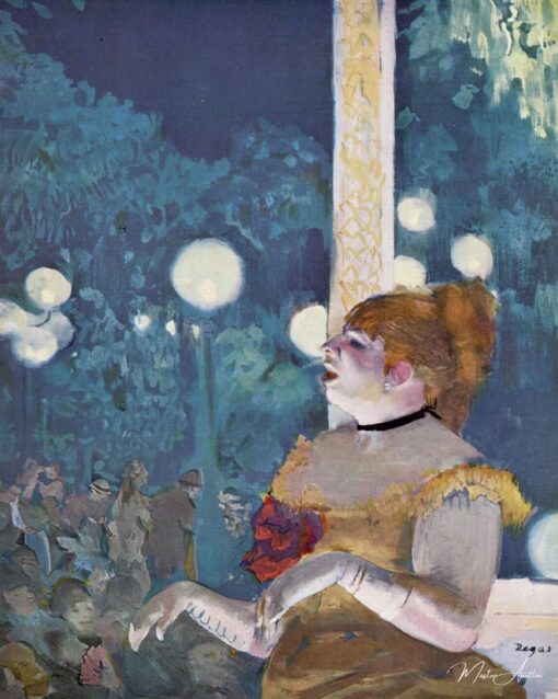 Dans le café-concert – Edgar Degas Edgar Degas