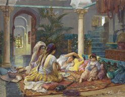 Dans le harem – Frederick Arthur Bridgman Frederick Arthur Bridgman
