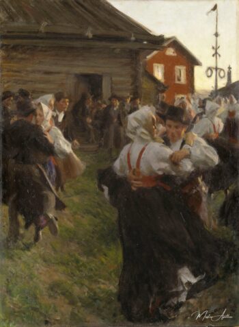 Danse du milieu de l’été, 1897 – Anders Zorn Anders Zorn