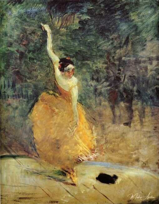 Danseur espagnol – Toulouse Lautrec Henri de Toulouse-Lautrec