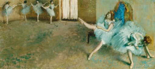 Danseurs avant leur entrée – Edgar Degas Edgar Degas