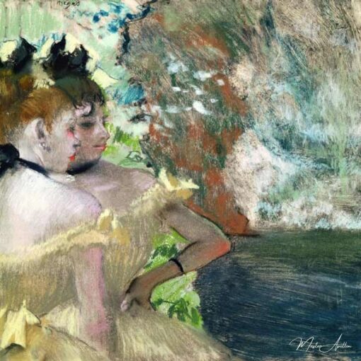 Danseurs dans les ailes – Edgar Degas Edgar Degas