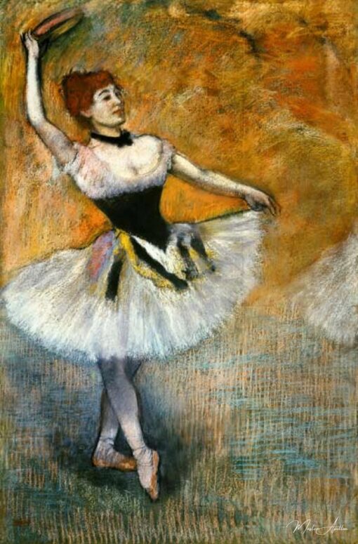 Danseuse avec des tambourins – Edgar Degas Edgar Degas