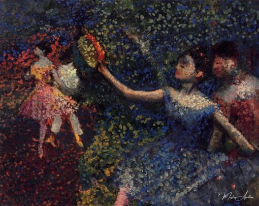 Danseuse avec un tambourin – Edgar Degas Edgar Degas