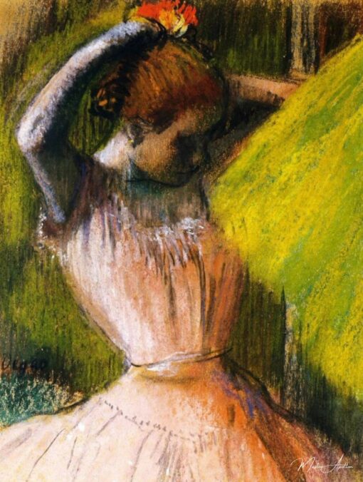 Danseuse se coiffant – Edgar Degas Edgar Degas