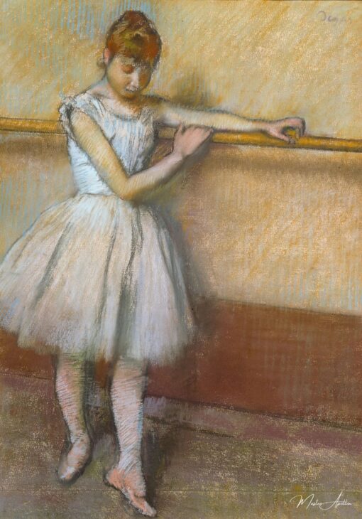 Danseuses à la barre, 1885 – Edgar Degas Edgar Degas