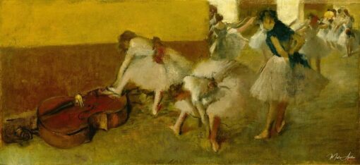 Danseuses dans la chambre verte – Edgar Degas Edgar Degas