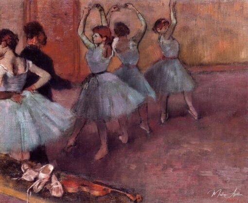Danseuses en bleu clair – Edgar Degas Edgar Degas