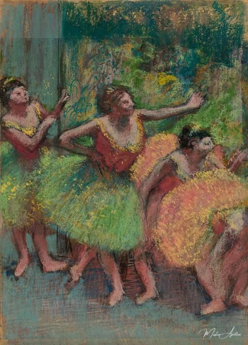Danseuses en jaune et vert – Edgar Degas Edgar Degas