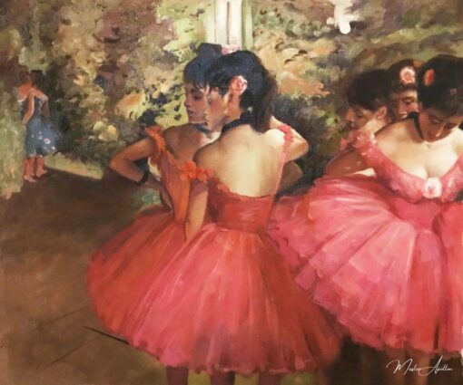 Danseuses en rose – Edgar Degas Edgar Degas