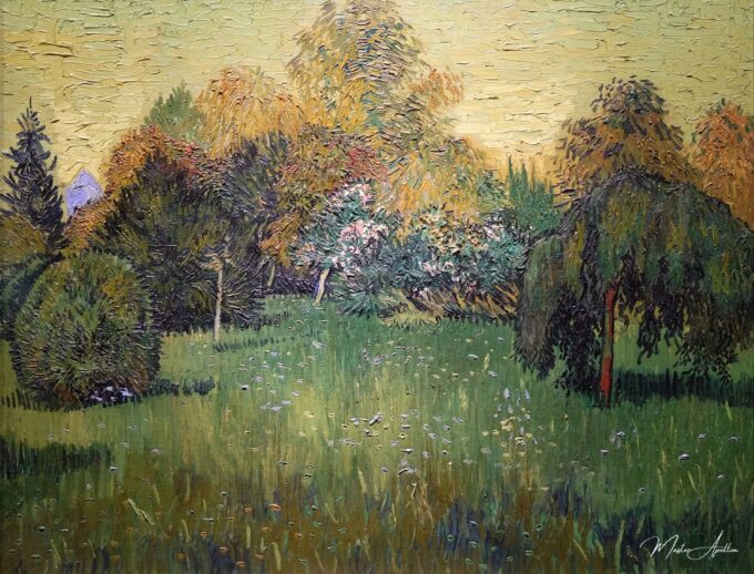 Dégagement dans un parc – Van Gogh Vincent Van Gogh