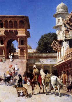 Départ pour la chasse – Edwin Lord Weeks Edwin Lord Weeks