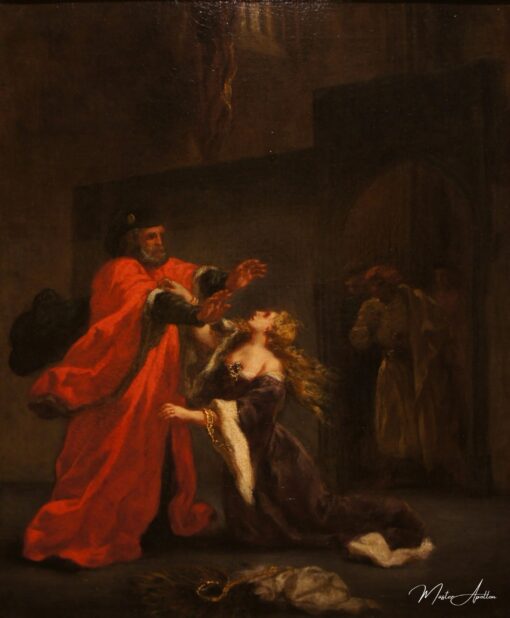 Desdémone maudite par son père – Eugène Delacroix Eugène Delacroix