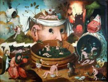 Détail de la vision de Tondal – Jérôme Bosch Jérôme Bosch