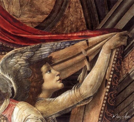 Détail des anges du retable de San Barnaba – Sandro Botticelli Sandro Botticelli