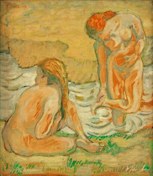 Deux baigneuses – Franz Marc Franz Marc